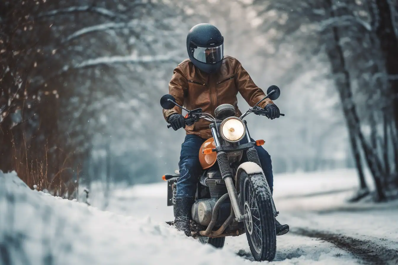 how to prepare your motorcycle for cold weather riding